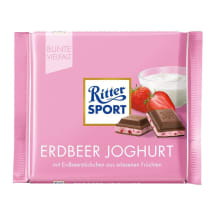 Piena šokolāde Ritter Sport zemeņu jog. 100g