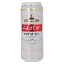 Õlu A.Le Coq Premium 4,7%vol 0,5l purk