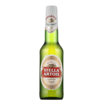 Õlu Stella Artois 5% 0,33l pdl