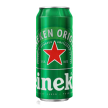 Õlu Heineken 5%vol 0,5l purk