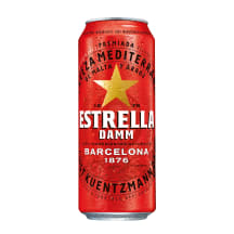 Õlu Estrella Damm 4,6%vol 0,5l purk