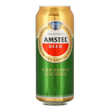Alus AMSTEL Lager, 5 %, 0,5 l