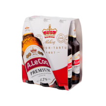Õlu A.Le Coq Premium 4,7% 0,5l pdl 6-pakk