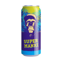 Dzēriens Super Manki gāzēts 0,33l