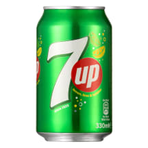 Karb.karastusjook 7UP magusainetega 0,33l