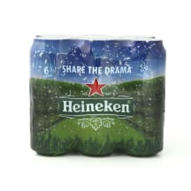 Alus Heineken 5% 6x0,5l