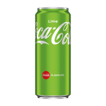Gāzēts dzēriens Coca-cola lime 0.33l