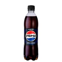 Karboniseeritud karastusjook magusainetega koolamaitseline Pepsi Max energiavaba 0,5l pet