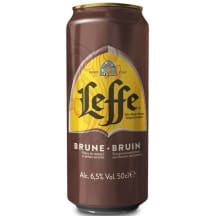 Alus LEFFE BRUNE, 6,5 %, 0,5 l