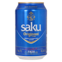 Õlu Saku Originaal 4,7%vol 0,33l prk