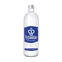 Mineraalvesi naturaalne karboniseeritud Vytautas 0,75l klaas