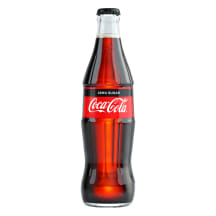 Gāzēts dzēr. Coca-Cola Zero stikla pud. 0,33l