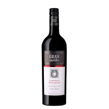 Raud. vynas GRAN CASTILLO CABERNET, 12%,0,75l