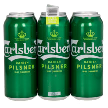 Õlu Carlsberg 5%vol 6x0,5l purk