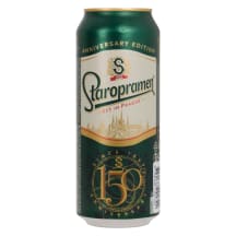 Õlu Staropramen 5%vol 0,5l purk