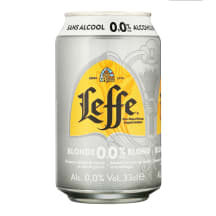Alkoholivaba õlu Leffe Blond 0,33l purk