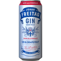 Nealkoholinis kokteilis JOHAN F GIN&GRAP,0,5l