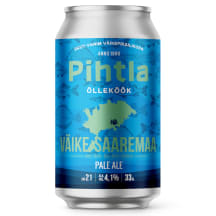 Õlu Pihtla Väike Saaremaa Pale Ale 4,1%vol 0,33l purk
