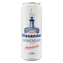 Alkoholivaba õlu Bohemian, ALEXANDER, 568 ml