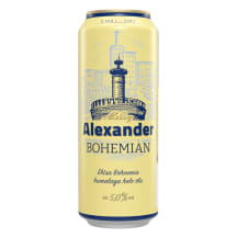 Õlu Alexander Bohemian 5% 0,568l purk