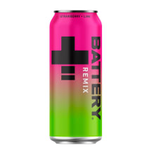 Energiajook Battery Strawberry+Lime 0,5l purk