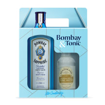 Džins Bombay Sapphire 40% 0,7l +toniks 2x0,2l