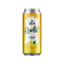 Alus Zelta Radler citronu 2% 0,5L