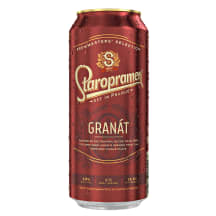 Õlu Staropramen Granat 4,8%vol 0,5l purk