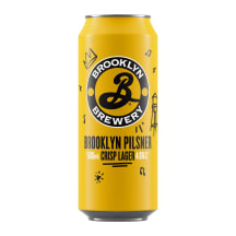 Õlu Brooklyn Pilsner 4,6%vol 0,5l purk