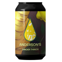 Õlu Andersons Ginger Things 5,2%vol 0,33l prk