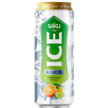 M. alk.jook Saku On Ice Tsitrus 4% 0,33l