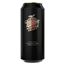 Õlu Miller Genuine Draft 4,7%vol 0,5l purk