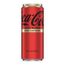 Karastusjook Coca-Cola Zero Sugar Zero Caffeine 0,33l