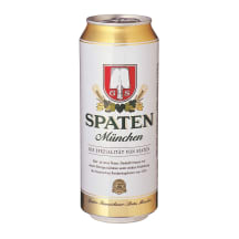 Õlu Spaten Hell 5,2%vol 0,5l purk