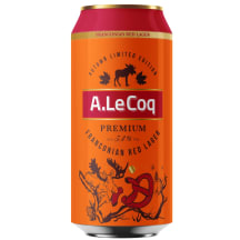 Õlu A. Le Coq Premium Francon. Red Lager 0,5l