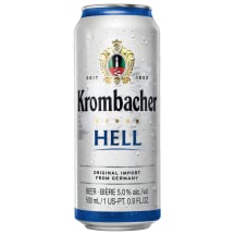 Õlu Krombacher Hell 5%vol 0,5l prk