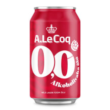 Alkoholivaba õlu A.Le Coq, A. LE COQ, 330 ml