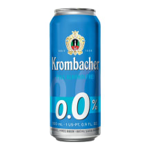 Alkoholivaba õlu Krombacher Pils 0,5l prk