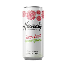 Karboniseeritud karastusjook greibi-sidrunheinamaitseline Heavenly Lemonade 0,33l purk