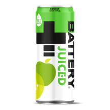 BATTERY Energiajook Juiced Bright Sour Apple 0,33l (purk)