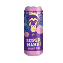 Karastusjook Super Manki Bubble Gum 0,33l prk