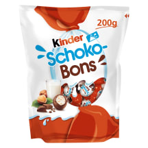 Saldainiai KINDER SCHOKO-BONS, 200g