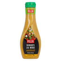 Mee ja sinepi salatikaste, FELIX, 375 g