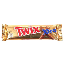 Batoniņš Twix Extra šokolādes 75g