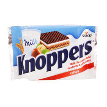 Piimavahvel Knoppers pähklitäidisega, STORCK, 25 g
