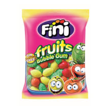 Įvair. vaisių skonio kramtomoji guma FINI,90g