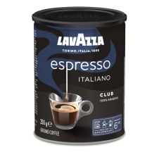 Jahvatatud kohv Club purgis, LAVAZZA, 250 g