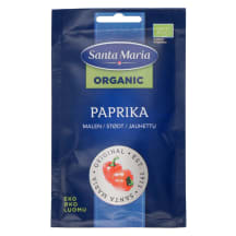 Paprika jahvatatud Santa Maria organic 17g