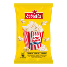 Mikropopcorn võiga, ESTRELLA, 90 g