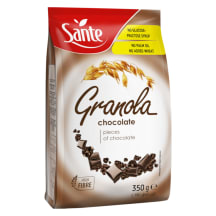 Krõbe müsli tumeda shokolaadiga, SANTE, 350 g